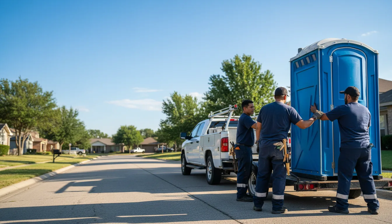 Portable Toilet Rental in Flint, TX near me